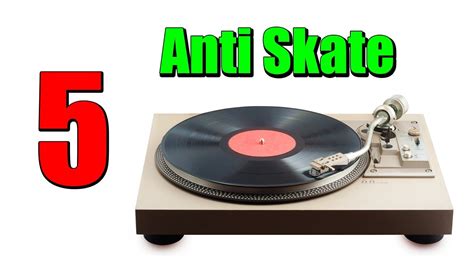 Record Players Anti Skate Youtube