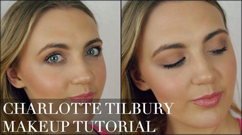 charlotte tilbury makeup tutorial instant look in a palette youtube