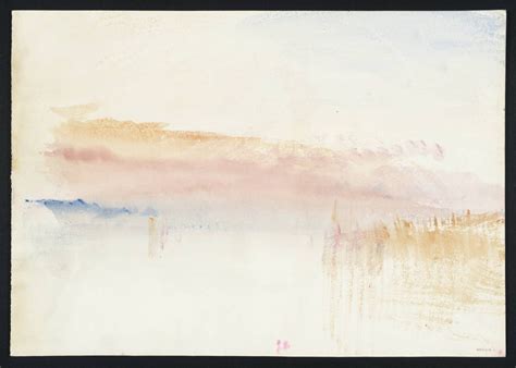 ‘river Sunset Joseph Mallord William Turner 1844 Tate William