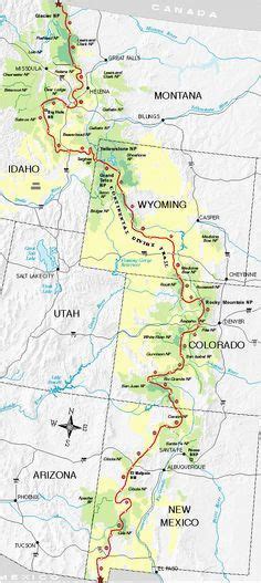 Continental Divide Colorado Map Secretmuseum