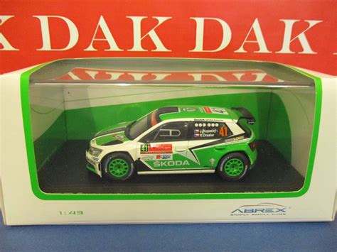 Página oficial do rally de portugal. Die cast 1/43 Modellino Auto Skoda Fabia R5 Rally Portugal ...