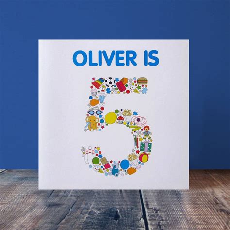 Personalised Childs Birthday Cardprint By Mrs L Cards