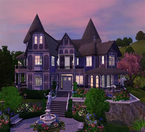 Pin By Dustin Hedrick On Victorian Style Houses Sims House Design