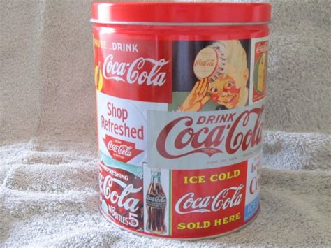 Vintage Coca Cola Tin And Puzzle 1993 By Paandnannysattic On Etsy