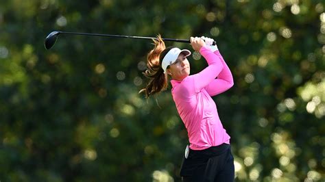 Linn Grant Of Sweden Plays Her Stroke From The No 2 Tee During The Final Round Of The Augusta