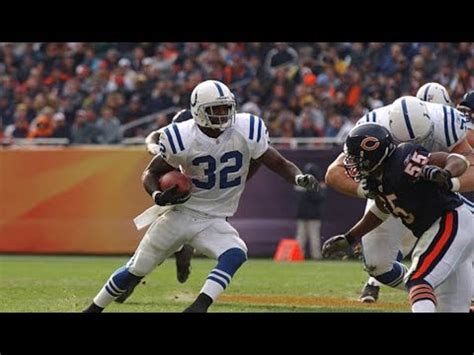 From gold teeth to gold jacket: Edgerrin James 204 Yard Rushing Game vs. Chicago (Week 11 ...