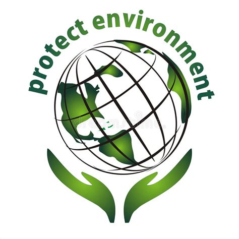 Protect environment icon stock vector. Illustration of ecological - 9227337