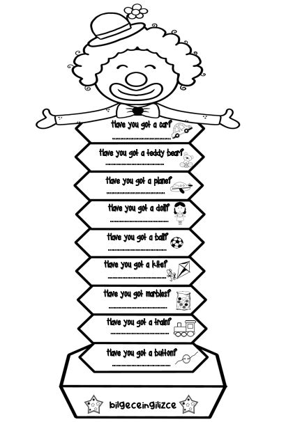 3 rd grade worksheets bilgeceingilizce in 2020 kids
