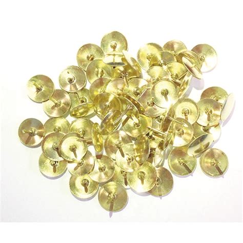 Brass Drawing Pins 11mm 1000 Pack 34241