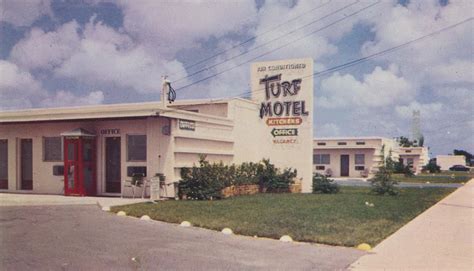 The Cardboard America Motel Archive Turf Motel Miami Florida