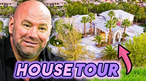 Dana White House Tour His Multimillion Dollar Las Vegas Mansions
