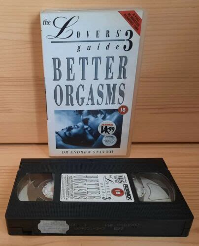 The Lovers Guide 3 Better Orgasms Rare Educational Vhs Video Tape