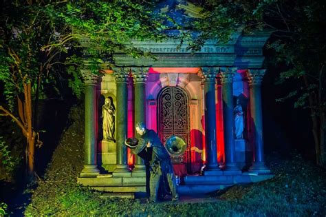 Artists Take Over Green Wood Cemetery In Brooklyn For Nightfall A