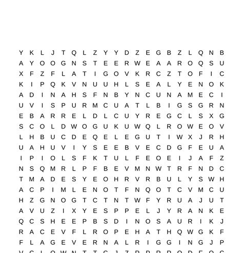 Rodeo Word Search