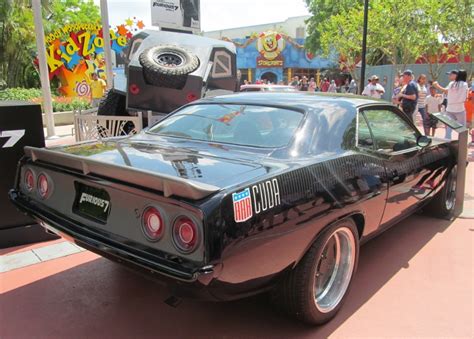 3 Cars From Furious 7 On Display At Universal Studios Orlando The