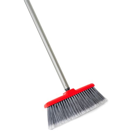 Fiesta Red Heavy Duty Long Bristle Broom Fine Bristles Floor Sweeper
