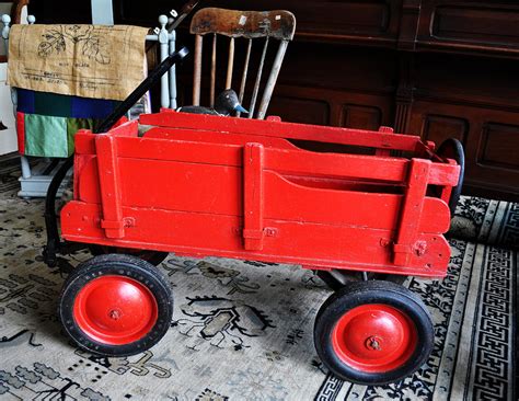 Little Red Wagon Photograph By Daryl Macintyre
