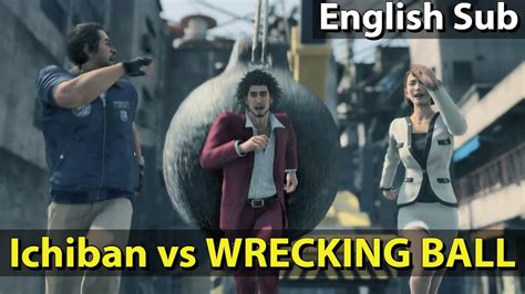 English Sub Yakuza 7 Ichiban Vs The Wrecking Ball Part 18 Youtube