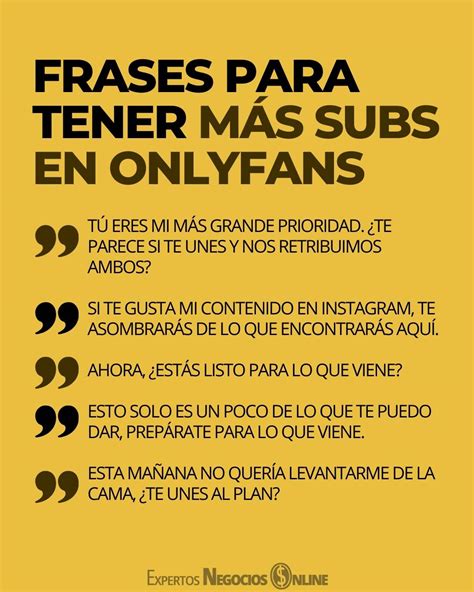 Frases Para Onlyfans En Tus Post Ideas Y Ejemplos