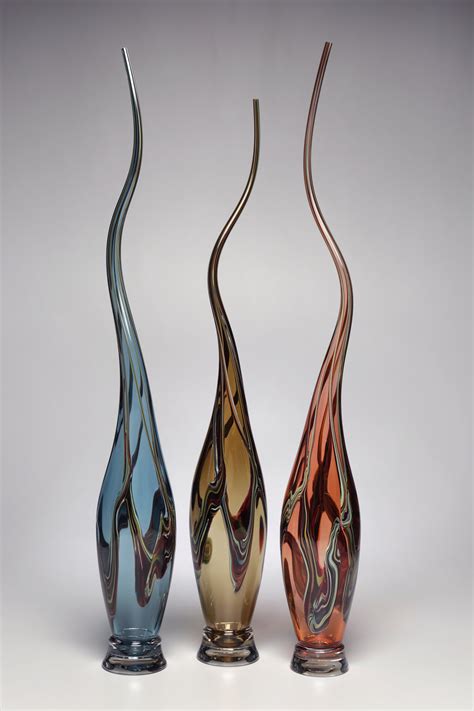 Swans Set I By Victor Chiarizia Art Glass Sculpture Artful Home