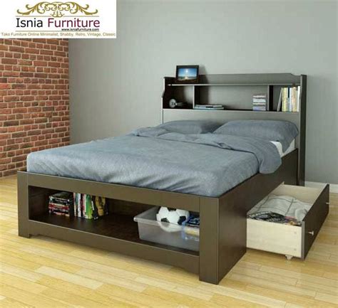 Terlebih lagi, fabelio.com telah mendapatkan sertifikasi dari asosiasi kayu indonesia atas komitmennya dalam memproduksi furniture. Model Desain Tempat Tidur Laci Bawah MInimalis Terbaru