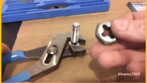 Easy Method To Fix Stripped Threads On Bolts And Nuts Brilliant Diy