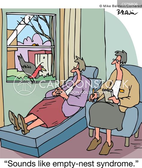 Empty Nest Syndrome Cartoons And Comics Funny Pictures From Cartoonstock