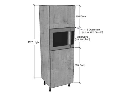 This has led to a certain amount of concern among people who don't know how stuff works. Microwave Housing Unit (1825mm High)