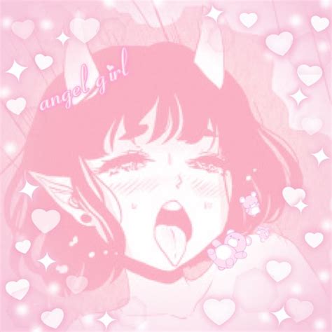 Icon Graphic Pink Anime Cute Animegirl Hearts Aesthetic Anime Anime Anime Icons