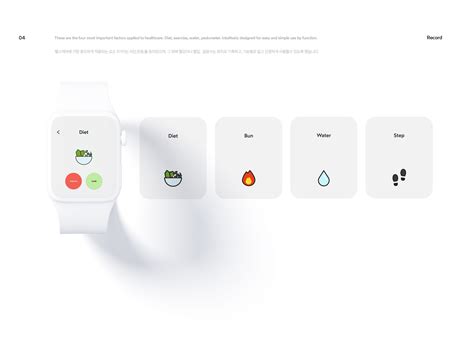 Health care app design concept NOOM on Behance