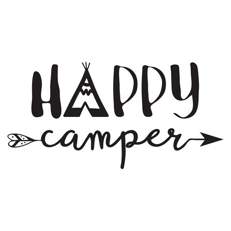 Camping Svg Happy Camper Svg Happy Camper Dxf Camping Etsy