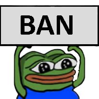 Peepo Ban Discord Emoji