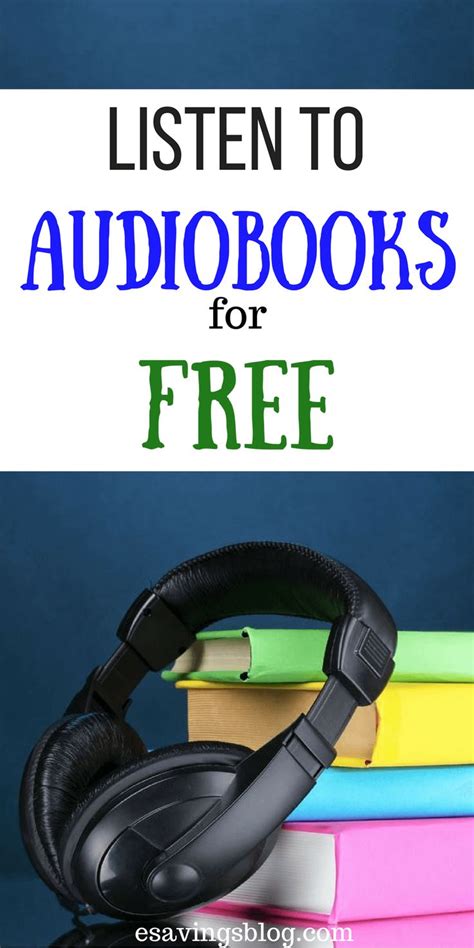 How To Listen To Audiobooks For Free Get Free Audiobooks Audio