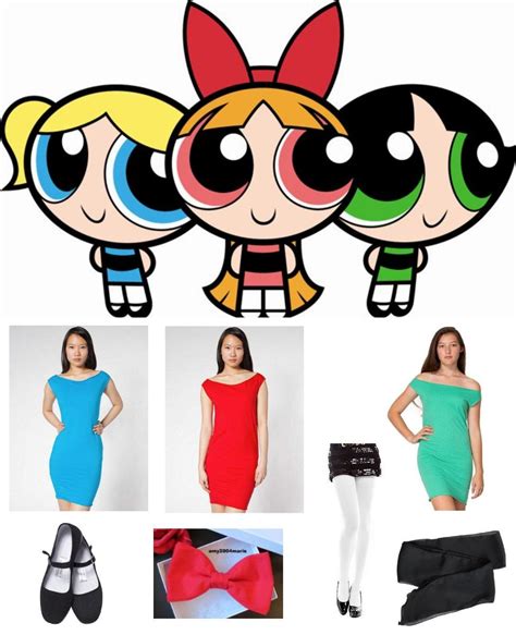 The Powerpuff Girls Costume Carbon Costume Diy Dress Up Guides For Cosplay And Halloween