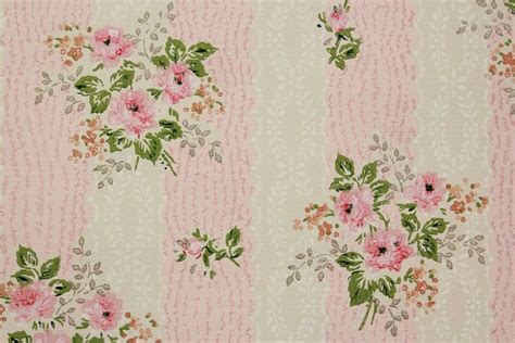 Vintage Wallpaper Vintage Wallpaper Wallpaper Pink Cute Fabric