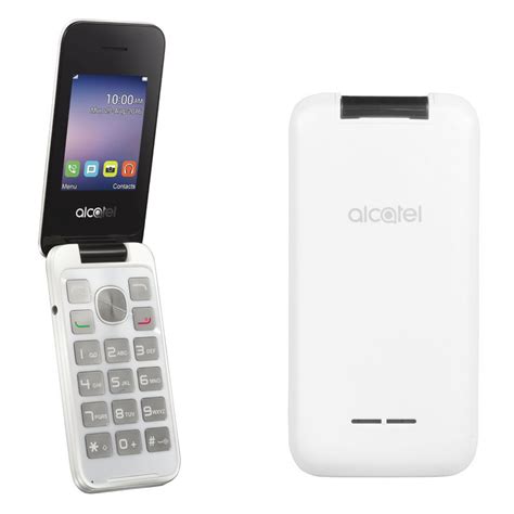 Mobile Phone Alcatel 2051x 24 3g 8mb White Eu