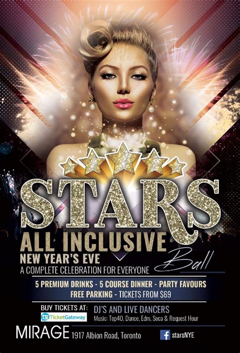 Stars New Years Eve All Inclusive