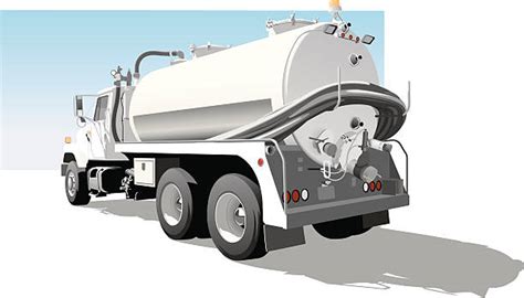 Royalty Free Septic Truck Clip Art Vector Images And Illustrations Istock