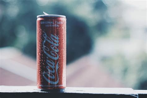 Hd Wallpaper Three Soda Cans Aluminum Can Coca Cola Cola Drink