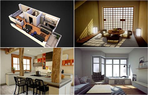 7 Examples Of How To Show Off Interiors In Your 3d Models As Selected