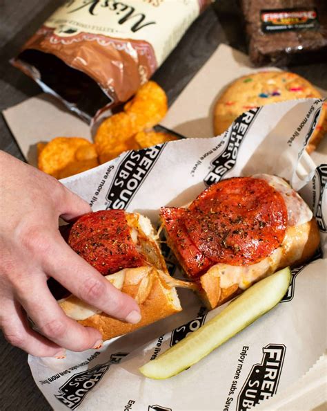 Bite Into Pepperoni Pizza Meatball Sub For Only 6 At Firehouse Subs