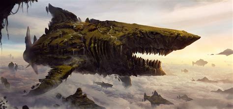 fantasy Art, Artwork, Shark Wallpapers HD / Desktop and Mobile Backgrounds