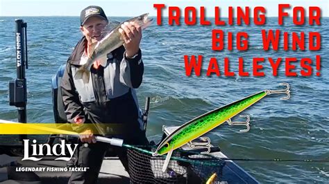 Trolling Crankbaits For Walleye In Big Wind Top Tips Fish Ed Youtube