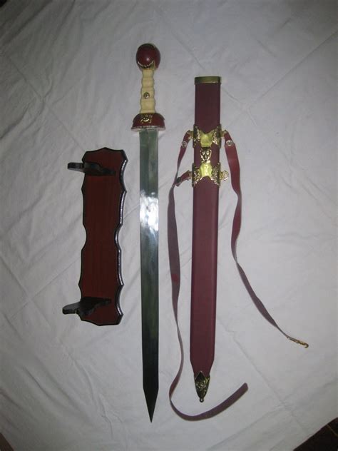 Maximus Roman Gladiator Sword Medieval Gladius W Scab