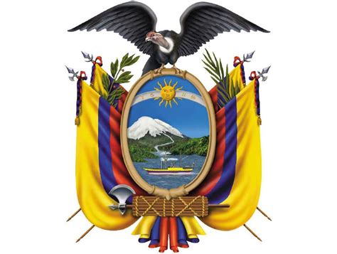 Escudo Coat Of Arms Crest Of National Arms Of Ecuador