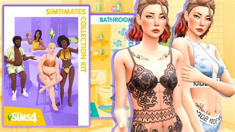 A Review On The 2 Most Random Kits Weve Ever Gotten In The Sims 4 Simtimates And Bathroom