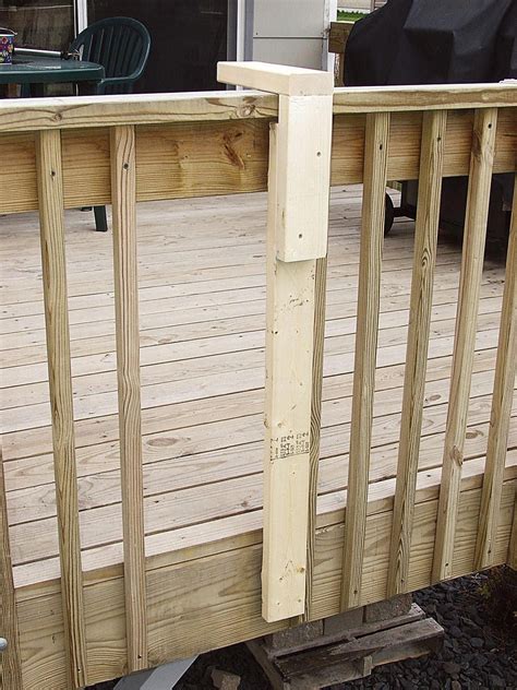 Deck Railing Post Spacing Code Councilnet