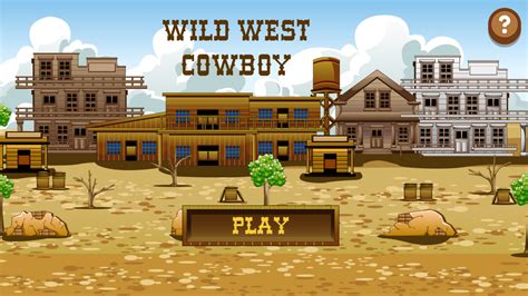 🕹️ Play Wild West Cowboy Game Free Online Sheriff Bandit Shooting