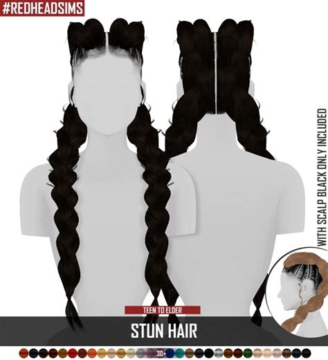 Stun Hair The Sims 4 Download Simsdom Sims 4 Sims Sim