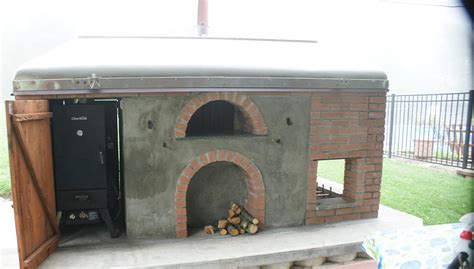 Barbecue smoker box stainless steel for restaurant equipment cover gas infrared burner grill brush a wide variety of outdoor kitchen pizza oven options are available to you Pizza Oven Smoker Combo | Shapeyourminds.com